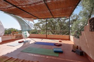 Kairos yoga shala outdoor Mallorca